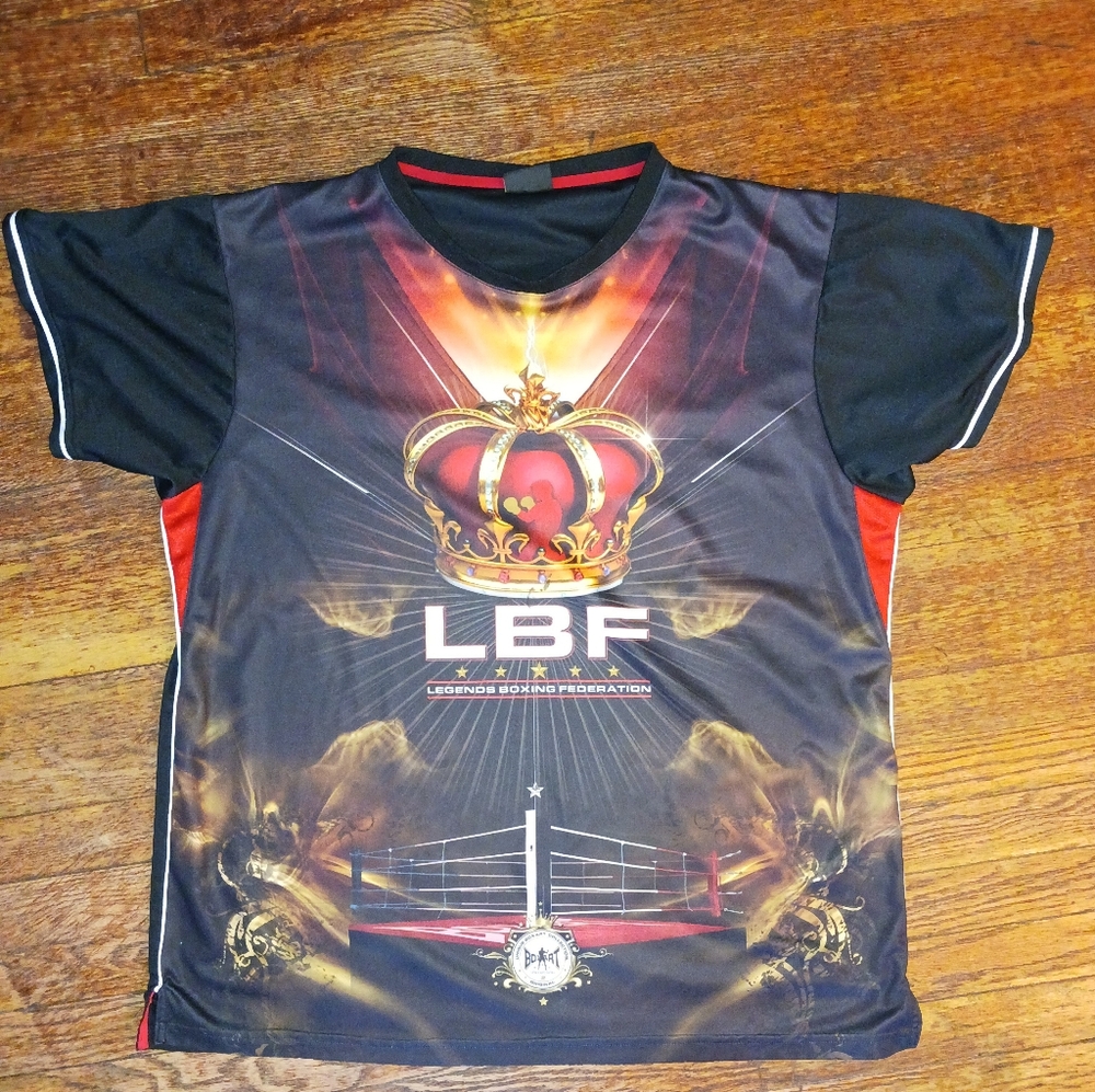 RARE- Legends Boxing Federation Shirt,  Sz XXL